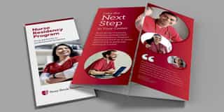 Stony Brook Medicine Nurse Residency Program brochure for career development